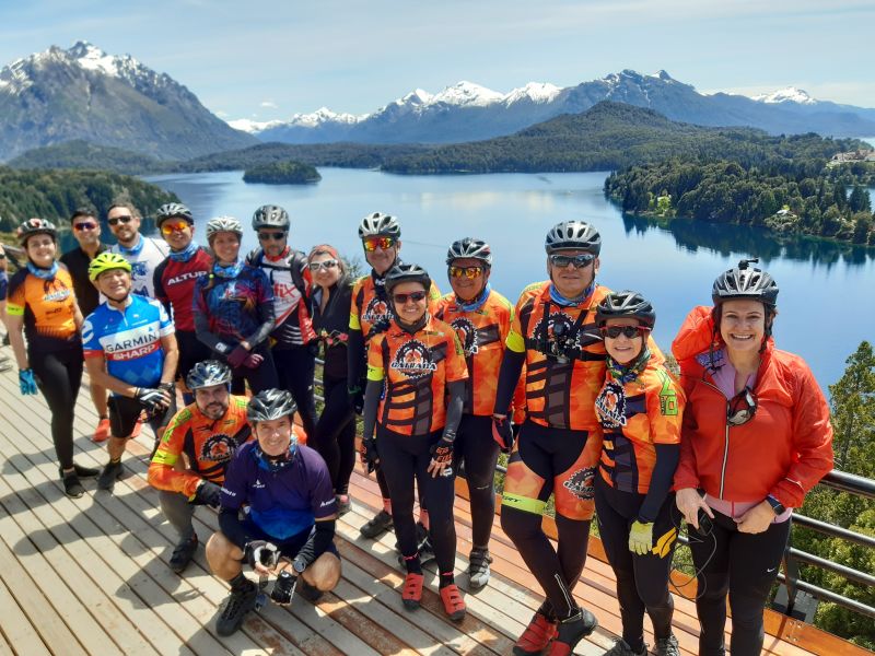 Roteiro de bicicleta — Estrada aberta na Patagônia Argentina