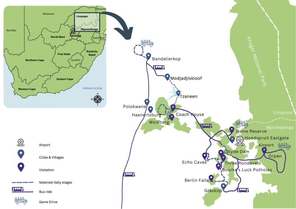 Tour Map — 