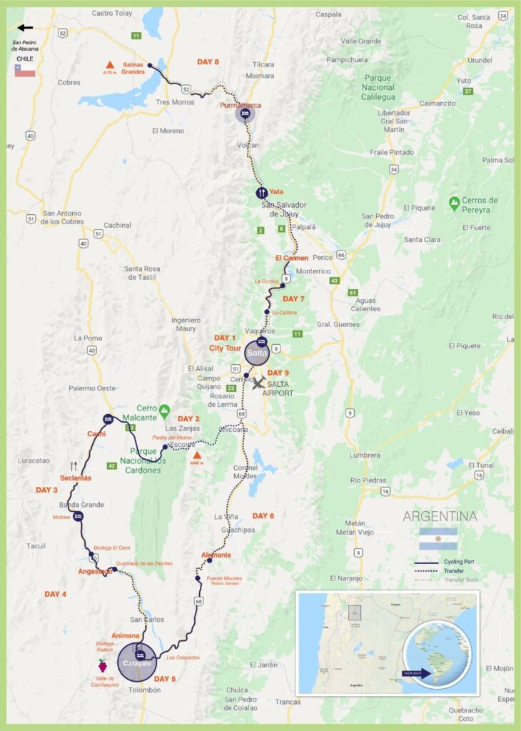 Tour Map — 